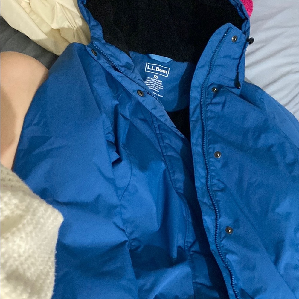L.L. Bean Royal Blue Insulated Coat